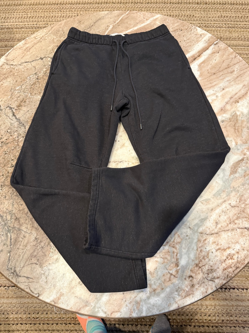 PacSun Extremely Baggy Black Fleece Sweatpants Joggers – Size Small